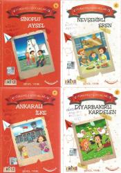 TÜRKİYELİ ÇOCUKLAR 8 KİTAP SET - EDİRNELİ MUSTAFA - ANTALYALI YİĞİT - TRABZONLU TEMEL - HAKKARİLİ YILMAZ - SİNOPLU AYSEL - NEVŞEHİRLİ EREN - ANKARALI