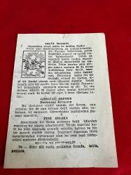 15 Mart 1961 Çarşamba takvim yaprağı