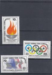 1984 LOS ANGELES OLİMPİYAT OYUNLARI TAM SERİ MNH