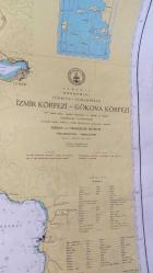 İZMİR KÖRFEZİ GÖKOVA KÖRFEZİ DENİZ HARİTASI
