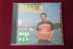 ibrahim tatlıses-cd-mega aşk-nadir baskı-TÜKENEN BASKI-AMBALAJINDA CD