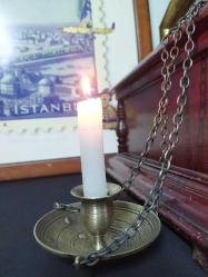 PİRİNÇ ASKILI ŞAMDAN