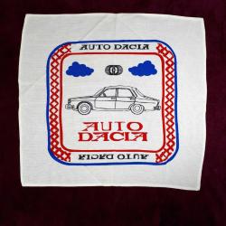 VINTAGE RENAULT 12 RESİMLİ AUTO DACIA TEKSTİL BEZ PANO