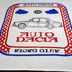 VINTAGE RENAULT 12 RESİMLİ AUTO DACIA TEKSTİL BEZ PANO
