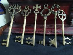 PİRİNÇ ANAHTAR KOLAKSİYONU (6 PARÇA)