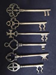 PİRİNÇ ANAHTAR KOLAKSİYONU (6 PARÇA)