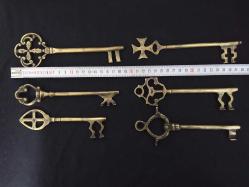 PİRİNÇ ANAHTAR KOLAKSİYONU (6 PARÇA)