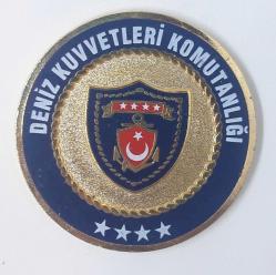 Deniz Kuvvetleri Komutanlığı Madalyonu - Komutan imzalı