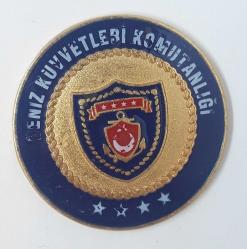 Deniz Kuvvetleri Komutanlığı Madalyonu - Komutan imzalı