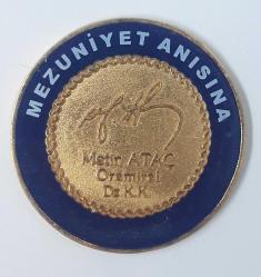 Deniz Kuvvetleri Komutanlığı Madalyonu - Komutan imzalı