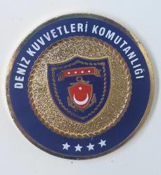 Deniz Kuvvetleri Komutanlığı Madalyonu - Komutan imzalı