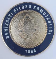 Denizaltı Filosu Komutanlığı Madalyonu - Büyük boy