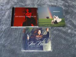 IŞIN KARACA-ANADİLİM AŞK-UYANIŞ-HER ŞEY AŞKTAN-3 CD BİRDEN-SIFIR AYARINDA ÇOK TEMİZ-DÖNEM BASKISI MÜZİK CD'LER