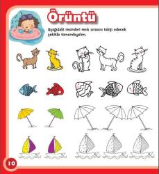 Akıllı Çocuklar - 4-7 Yaş için Zeka Oyunları Seti [10 Cilt]