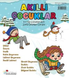 Akıllı Çocuklar - 4-7 Yaş için Zeka Oyunları Sayı: 8 x15 Adet [STOK KAMPANYASI]