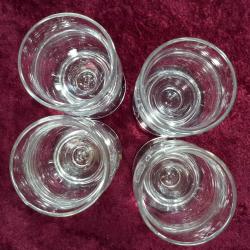 RETRO 4 ADET CAM SHOT GLASS KÜÇÜK BARDAK