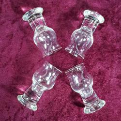 RETRO 4 ADET CAM SHOT GLASS KÜÇÜK BARDAK