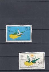 1999 KIBRIS BARIŞ HAREKATININ 25. YILI TAM SERİ MNH