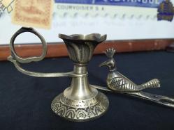 PİRİNÇ ŞAMDAN VE MUM MAKASI