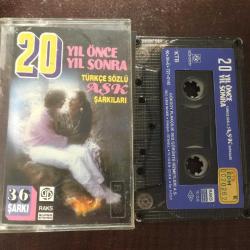 20 yıl önce 20 yıl sonra  - Türkçe sözlü aşk şarkıları / Kaset