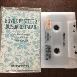 Büyük Besteler Büyük Ustalar - Zeki Arif Ataergin & Fehmi Tokay & Emin Ongan / Kaset