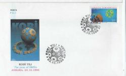 1996 KOBİ yılı FDC - İLK GÜN ZARFI