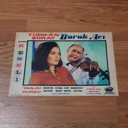 Efemera - Türkan Şoray Buruk Acı Film Lobi Kartı - kitantik - kitaLog