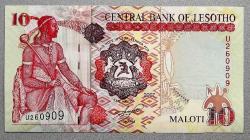 LESOTHO=2007  10 Maloti  P-15e   ÇİL'