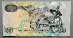 LESOTHO=2007  20 Maloti  P-16f   ÇİL'