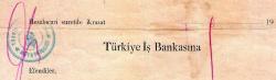 TÜRKİYE İŞ BANKASI TÜRK AMERİKAN İŞ ŞİRKETİ MAHMUT CELALETTİN İNAYET  1931 