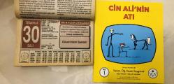 30 Temmuz 1991 orijinal Huzur takvim yaprağı (Cin Ali kitabı hediyeli :)