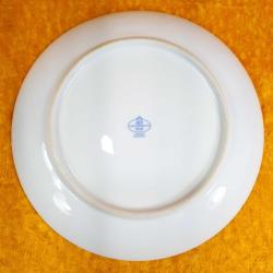 ANTİKA GERMANY BAVARIA ALT TIRSCHENREUTH 1838 RESİMLİ  PORSELEN TABAK