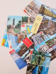 TÜRKİYE ŞEHİR KARTPOSTALLARI- 53 Adet