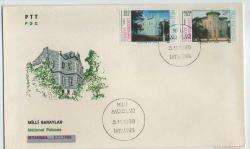 1988 Milli Saraylar FDC - İLK GÜN ZARFI