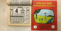 4 Haziran 1989 orijinal Huzur takvim yaprağı (Cin Ali kitabı hediyeli :)