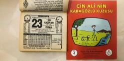 23 Haziran 1989 orijinal Huzur takvim yaprağı (Cin Ali kitabı hediyeli :)