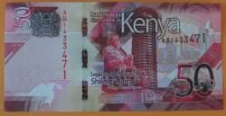 KENYA=2019   50 Shillings   P-52  ÇİL'