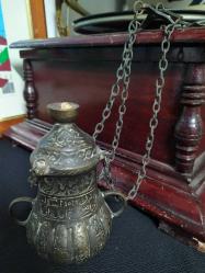 ANTIKA İZNİK KANDİL (ÜZERİNDE ALLAH YAZIYOR)
