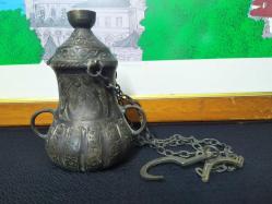ANTIKA İZNİK KANDİL (ÜZERİNDE ALLAH YAZIYOR)