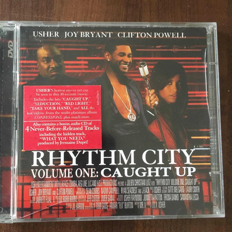 DVD CD USHER RHYTHM CITY VOLUME ONE: 生々しい CAUGHT UP リズム・シティ 