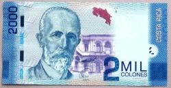 KOSTA RİKA=2009   2000 Kolones   P-275  ÇİL'