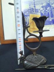 PİRİNÇ ŞAMDAN VE MUM MAKASI