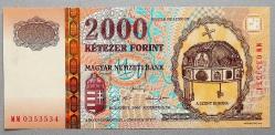 MACARİSTAN=2000  2000 Forint   P-186  Commemorative  (Milenyum / Folder)  (ÇİL)'