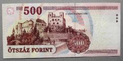 MACARİSTAN=2010  500 Forint   P-196c  ÇİL'