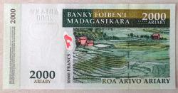 MADAGASKAR=2003  2000 Ariary   P-83  ÇİL'