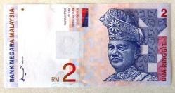MALEZYA=1996  2 Ringgit  P-40  ÇİL'