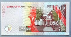 MAURİTİUS=2001  100 Rupees  P-51b  ÇİL'