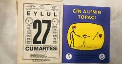 27 Eylül 1997 orijinal büyük boy Saatli Maarif takvim yaprağı (Cin Ali kitabı hediyeli :)
