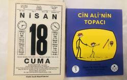 18 Nisan 1997 orijinal büyük boy Saatli Maarif takvim yaprağı (Cin Ali kitabı hediyeli :)