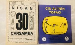 30 Nisan 1997 orijinal büyük boy Saatli Maarif takvim yaprağı (Cin Ali kitabı hediyeli :)